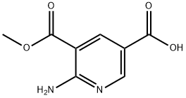 6-氨基-5-(甲氧羰基)烟酸, 1227048-99-8, 结构式