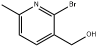 2-Bromo-6-methylpyridine-3-methanol Structure