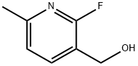 2-Fluoro-6-methylpyridine-3-methanol Struktur