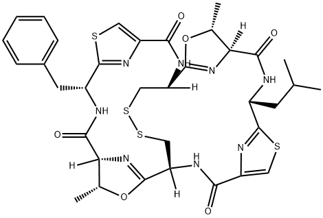 ulithiacyclamide B Struktur