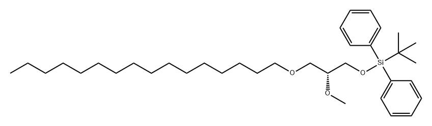 Silane, (1,1-dimethylethyl)[3-(hexadecyloxy)-2-methoxypropoxy]diphenyl-, (R)- (9CI)