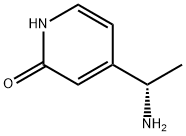 2(1H)-Pyridinone, 4-[(1S)-1-aminoethyl]- Structure