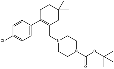1-Piperazinecarboxylic acid, 4-[[2-(4-chlorophenyl)-5,5-dimethyl-1-cyclohexen-1-yl]methyl]-, 1,1-dimethylethyl ester