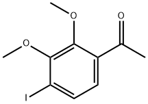 Ethanone, 1-(4-iodo-2,3-dimethoxyphenyl)- Struktur
