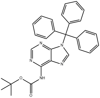 1229622-72-3 tert-butyl N-(9-tritylpurin-6-yl)carbamate