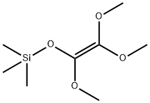 (1,2,2-三甲氧基乙烯基)氧]-三甲基硅烷 结构式