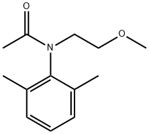 Acetamide, N-(2,6-dimethylphenyl)-N-(2-methoxyethyl)- Structure