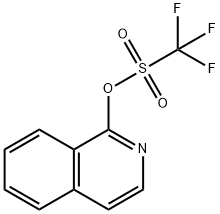Methanesulfonic acid, 1,1,1-trifluoro-, 1-isoquinolinyl ester