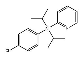 Pyridine, 2-[(4-chlorophenyl)bis(1-methylethyl)silyl]-