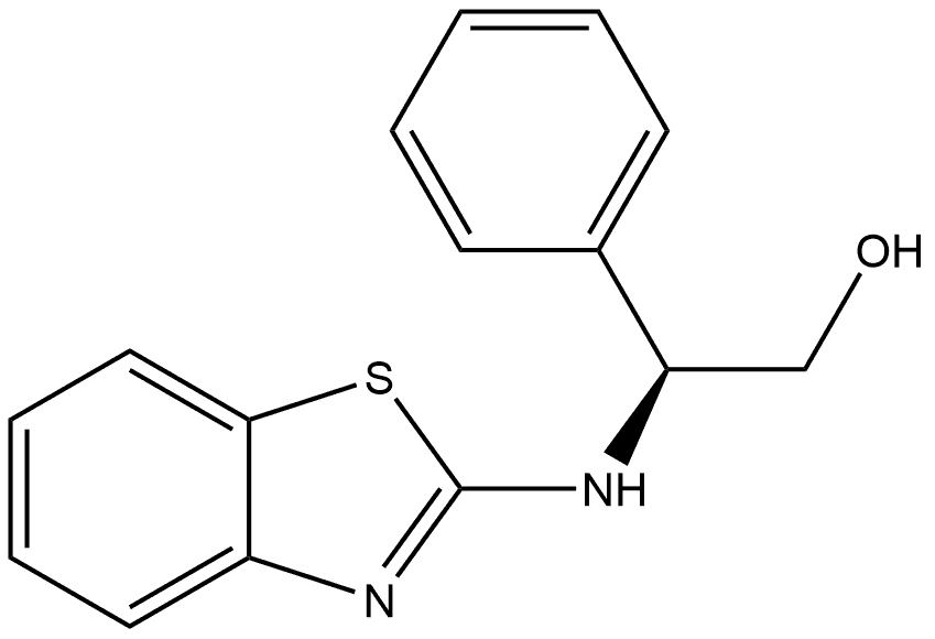 (S)手性苯并噻唑胺醇, 1235891-51-6, 结构式