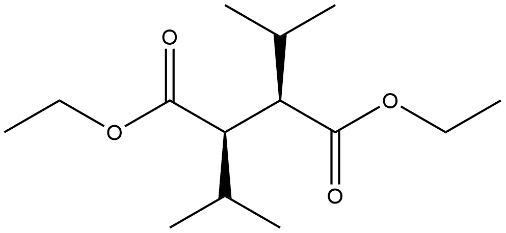 2,3-二异丙基丁二酸二乙酯, 1236383-90-6, 结构式
