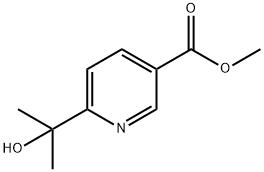 6-(2-羟基-2-丙基)吡啶-3-甲酸甲酯, 1238877-70-7, 结构式