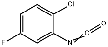 1-chloro-4-fluoro-2-isocyanatobenzene 结构式