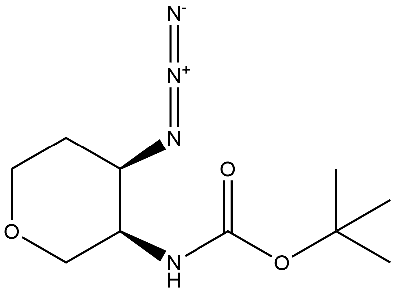 1,1-Dimethylethyl N-[(3R,4R)-4-azidotetrahydro-2H-pyran-3-yl]carbamate