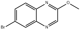 6-溴-2-甲氧基喹喔啉,1240621-89-9,结构式