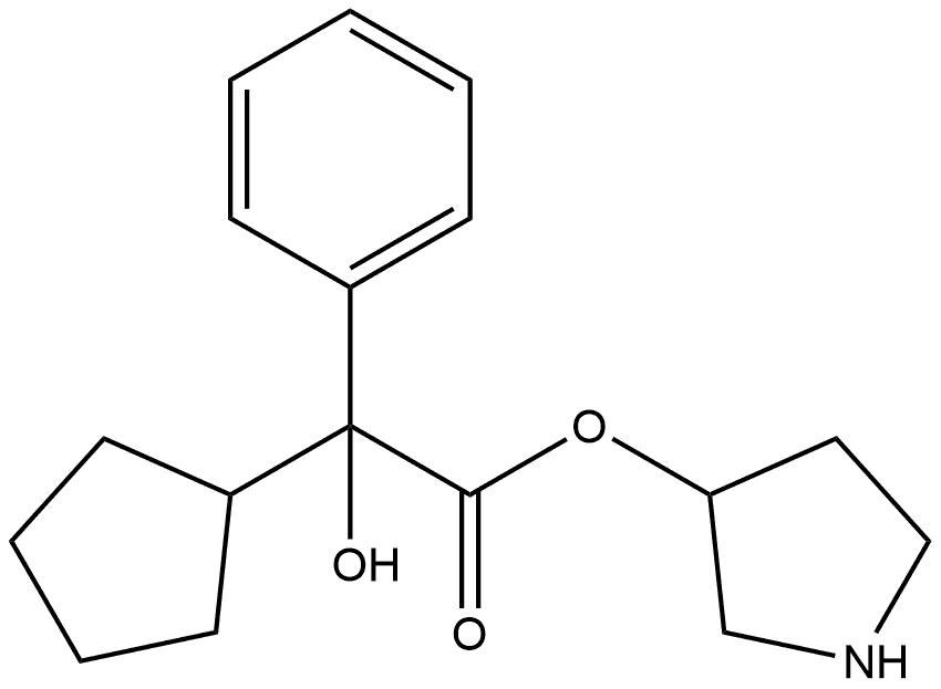 格隆溴铵杂质29 结构式