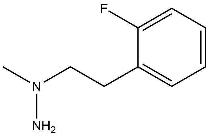 1-(2-Fluorophenethyl)-1-methylhydrazine Structure