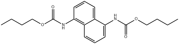 Carbamic acid, 1,5-naphthalenediylbis-, dibutyl ester (9CI)