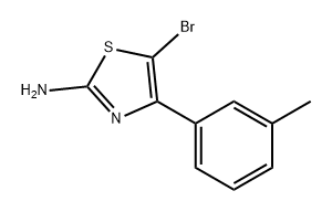 2-Thiazolamine, 5-bromo-4-(3-methylphenyl)-|