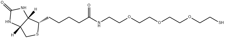 Biotin-PEG3-SH, 1244028-52-1, 结构式