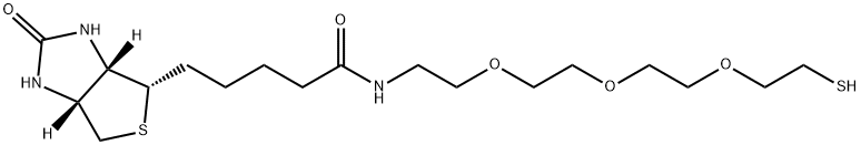 Biotin-PEG3-SH Structure