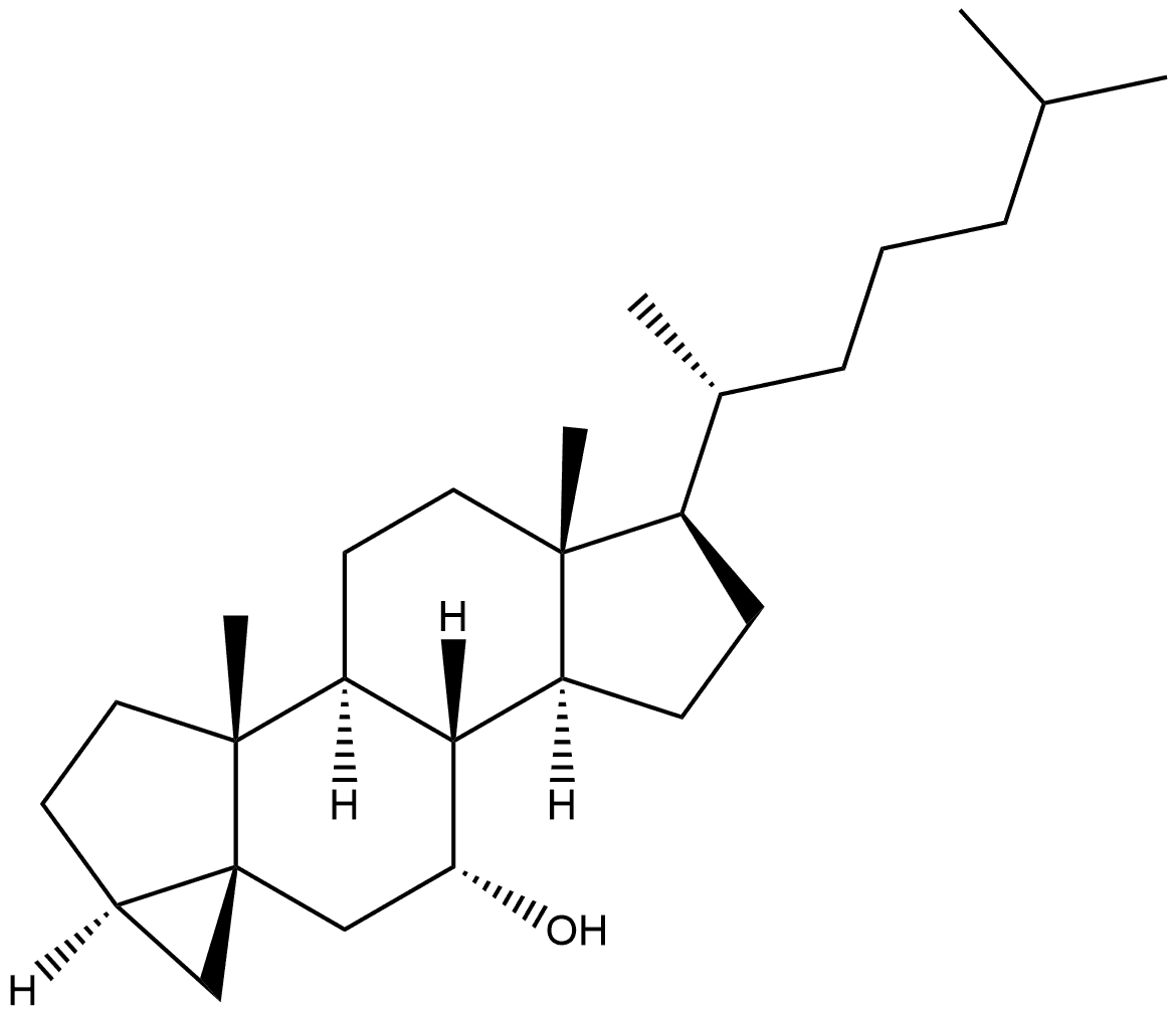3,5-Cyclocholestan-7-ol, (3α,5R,7α)- (9CI)