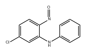 Benzenamine, 5-chloro-2-nitroso-N-phenyl- Struktur