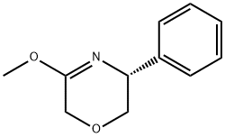 2H-1,4-Oxazine, 5,6-dihydro-3-methoxy-5-phenyl-, (5R)- Structure