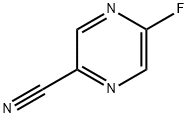 2-Pyrazinecarbonitrile, 5-fluoro- Struktur