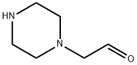 1-Piperazineacetaldehyde Struktur