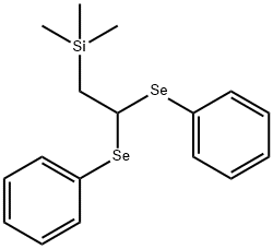 Silane, [2,2-bis(phenylseleno)ethyl]trimethyl- (9CI)