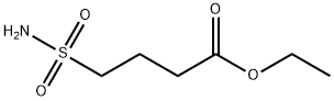 Butanoic acid, 4-(aminosulfonyl)-, ethyl ester Struktur