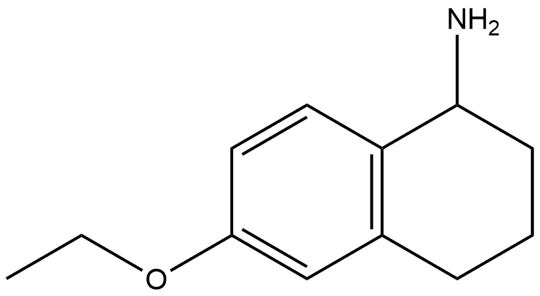 6-ethoxy-1,2,3,4-tetrahydronaphthalen-1-amine Structure