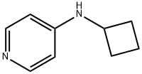 N-环丁基吡啶-4-胺 结构式