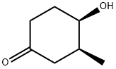 顺-4-羟基-3-甲基环己烷-1-酮 结构式