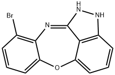 [1,5]Benzoxazepino[4,3,2-cd]indazole, 10-bromo-1,2-dihydro- Structure