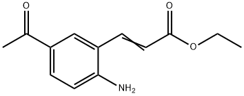 2-Propenoic acid, 3-(5-acetyl-2-aminophenyl)-, ethyl ester
