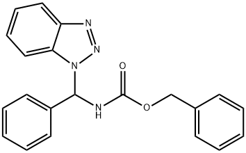Benzyl N-[1H-1,2,3-benzotriazol-1-yl(phenyl)methyl]carbamate