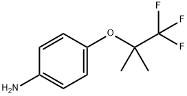 Benzenamine, 4-(2,2,2-trifluoro-1,1-dimethylethoxy)- Struktur