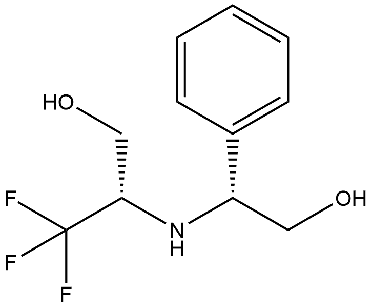Benzeneethanol, β-[[(1S)-2,2,2-trifluoro-1-(hydroxymethyl)ethyl]amino]-, (βR)-