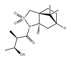 1-Butanone, 3-hydroxy-2-methyl-1-[(3aS,6R,7aR)-tetrahydro-8,8-dimethyl-2,2-dioxido-3H-3a,6-methano-2,1-benzisothiazol-1(4H)-yl]-, (2R,3S)-