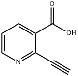 2-乙炔基烟酸 结构式