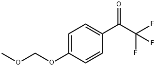 Ethanone, 2,2,2-trifluoro-1-[4-(methoxymethoxy)phenyl]- Structure