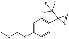 3H-Diazirine, 3-[4-(methoxymethoxy)phenyl]-3-(trifluoromethyl)- 结构式