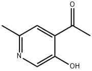 1-(5-羟基-2-甲基吡啶-4-基)乙酮, 1256809-33-2, 结构式