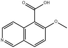 6-methoxyisoquinoline-5-carboxylic acid Structure