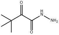 BUTANOIC ACID, 3,3-DIMETHYL-2-OXO-, HYDRAZIDE, 125697-90-7, 结构式
