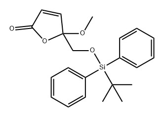 2(5H)-Furanone, 5-[[[(1,1-dimethylethyl)diphenylsilyl]oxy]methyl]-5-methoxy-