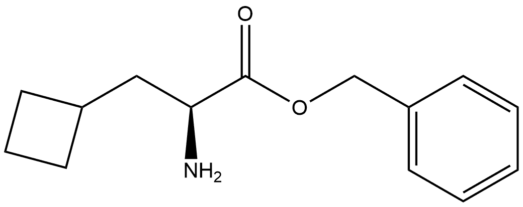 S-2-环丁基丙氨酸苄酯,1258075-90-9,结构式