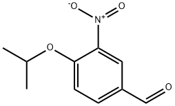 Benzaldehyde, 4-(1-methylethoxy)-3-nitro- Struktur